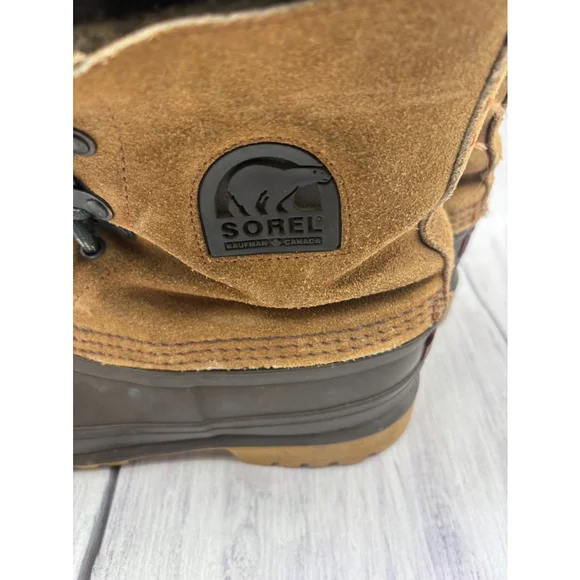 Vintage Kaufman Sorel Boots, Tan & Brown size 8.5? - Picture 7 of 12